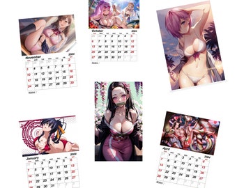 Anime Girls 2024 Calendar (Adult)