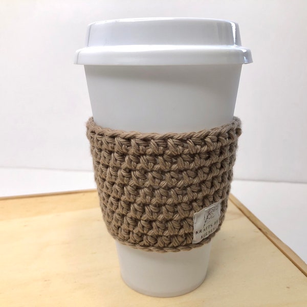 Coffee Sleeve, Coffee Cup Holder, Reusable Cup Sleeve, Cup Sleeves, Gifts for Her, Cup Warmer, Drink Holders, Fall Coffee Cuff, Gift for Him