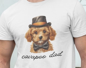 Cavapoo Dad Gift for Him Cavapoo Dad Shirt For Cavapoo Owner Cavapoo T Shirt I love Cavapoos