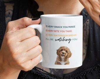 Kubek do kawy Cavapoo Kubek dla miłośnika Cavapoo dla właściciela Cavapoo Kubek do kawy dla psa dla miłośnika psów
