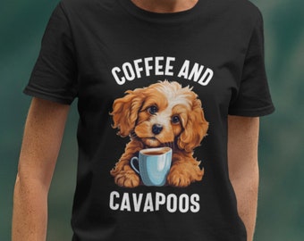 Cavapoo shirt Cavapoo minnaar T-shirt voor Cavapoo eigenaar Cavapoo hond shirt voor hondenliefhebber Cavapoo cadeau t shirt