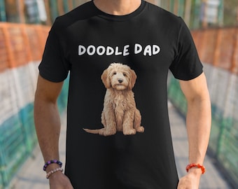 Goldendoodle Dad Shirt Goldedoodle Lover T-Shirt for Goldendoodle Owner Doodle Dog Shirt for Dog Lover