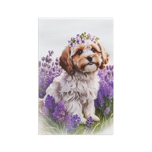 Hunde weiches Geschirrtuch für Cavapoo Liebhaber Cavapoo Geschirrtuch Cavapoo Lover Handtuch für Cavapoo Besitzer Cavapoo Dog Geschirrtuch für Hundeliebhaber