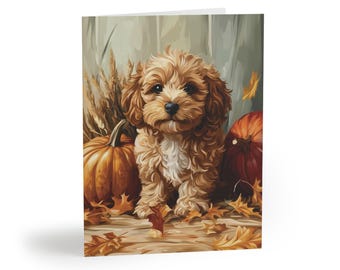 Cavapoo Grußkarte Karte für Cavapoo Besitzer Grußkarte Cavapoo Geschenk für Cavapoo Karte Cavapoo Hund Liebhaber Geschenk (8, 16, und 24 Stück)