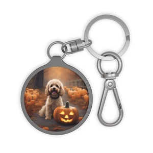 Keyring for Dog Lovers Cavapoo Keyring Cavapoo Lover Keyring for Cavapoo Owner Dog keyring for Dog Lover
