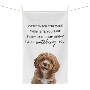 Hunde weiches Geschirrtuch für Cavapoo Liebhaber Cavapoo Geschirrtuch Cavapoo Lover Handtuch für Cavapoo Besitzer Cavapoo Dog Geschirrtuch für Hundeliebhaber