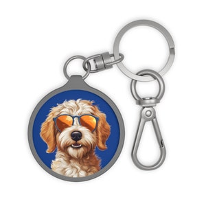 Keyring for Dog Lovers Cockapoo Keyring Cockapoo Lover Keyring for Cockapoo Owner Dog keyring for Dog Lover