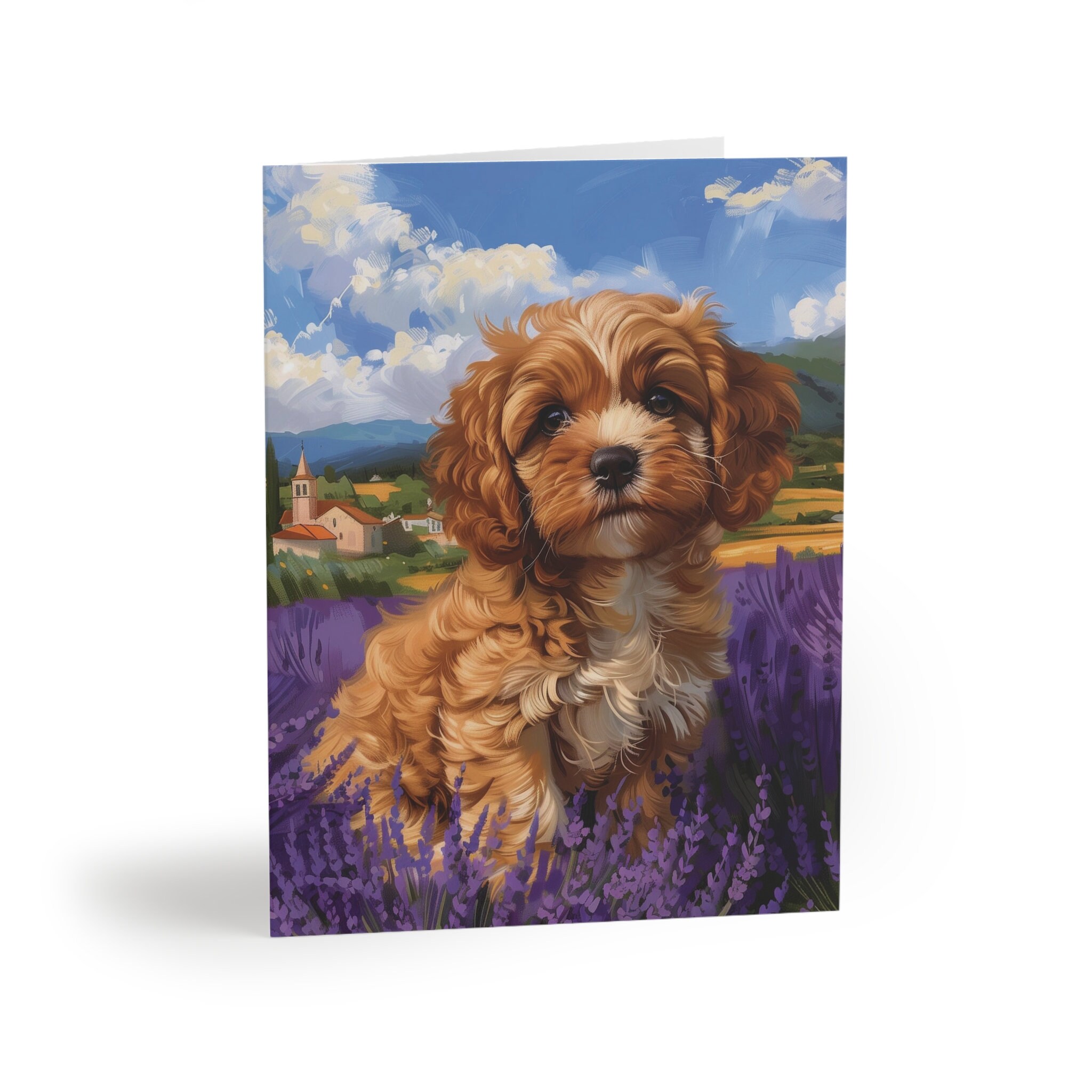 Cavapoo Greeting Card Greetings Card for Cavapoo Owner Cavapoo Card ...