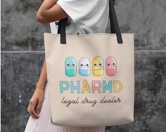 Pharmacist Tote Bag Unique Pharmacy Gift Tote Bag for Pharmacists Adorable Bag for Pharmacy Professionals Cute Pharmacist Tote Bag Gift