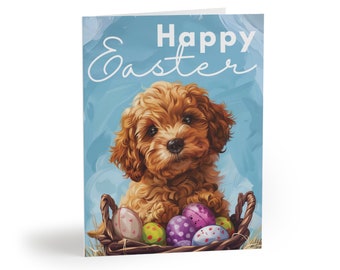 Cavapoo wenskaart wenskaart voor Cavapoo eigenaar Cavapoo kaart cadeau voor Cavapoo kaart Cavapoo hondenliefhebber cadeau (8, 16 en 24 stuks)