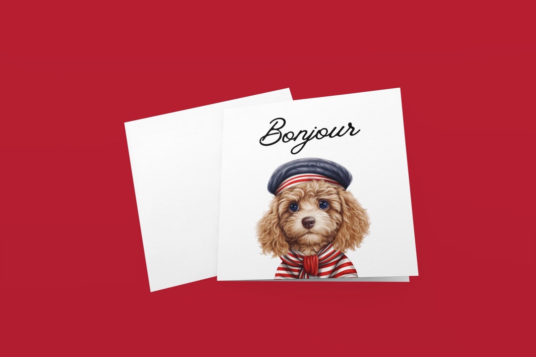 Cavapoo Greeting Card Card for Cavapoo Owner Cavapoo Card Gift for ...