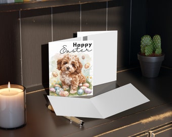 Cavapoo wenskaart wenskaart voor Cavapoo eigenaar Cavapoo kaart cadeau voor Cavapoo kaart Cavapoo hondenliefhebber cadeau (8, 16 en 24 stuks)