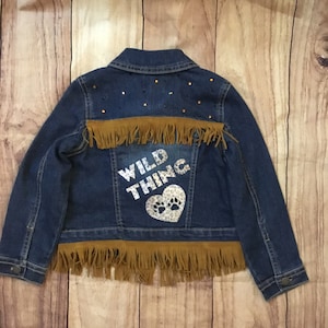4T Custom “Wild Thing” Jean Jacket