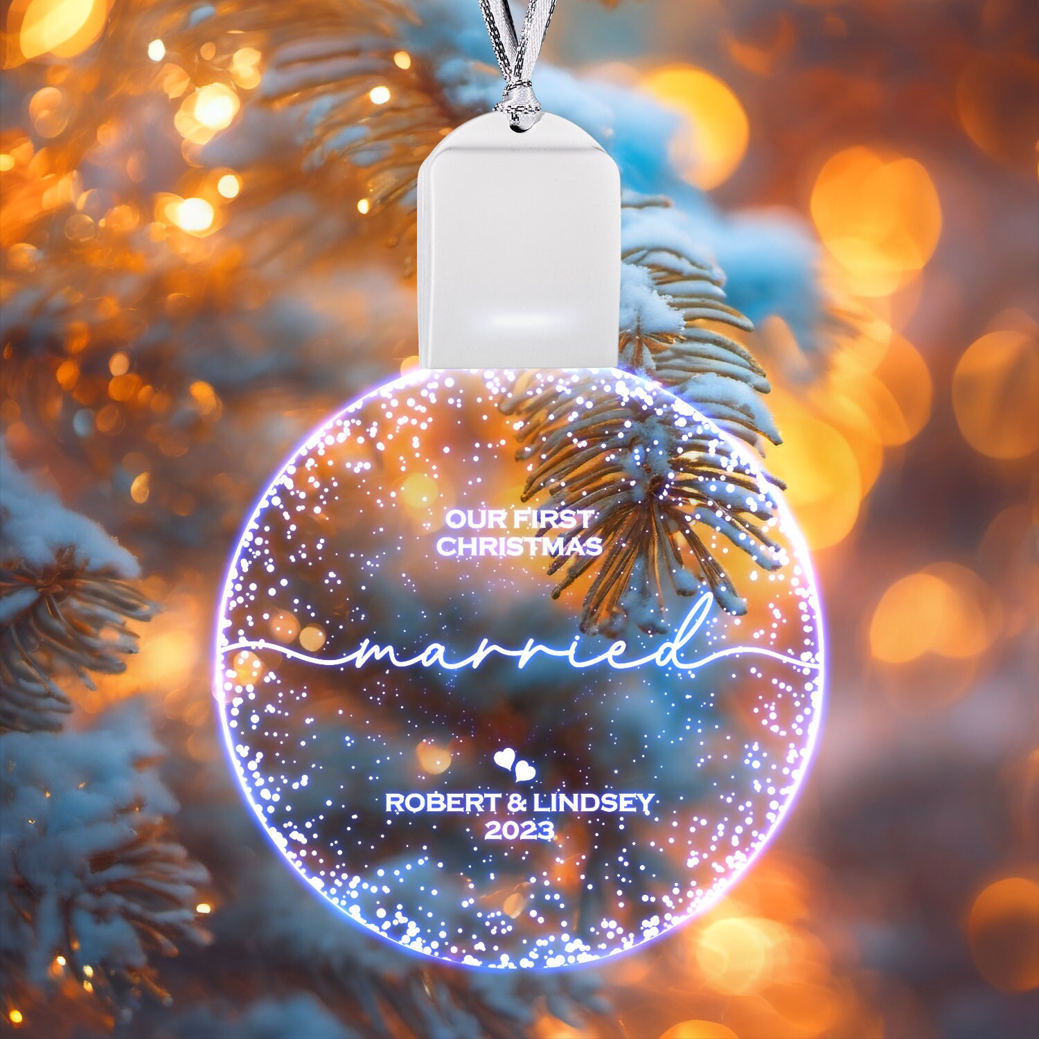 Led Ornament Etsy
