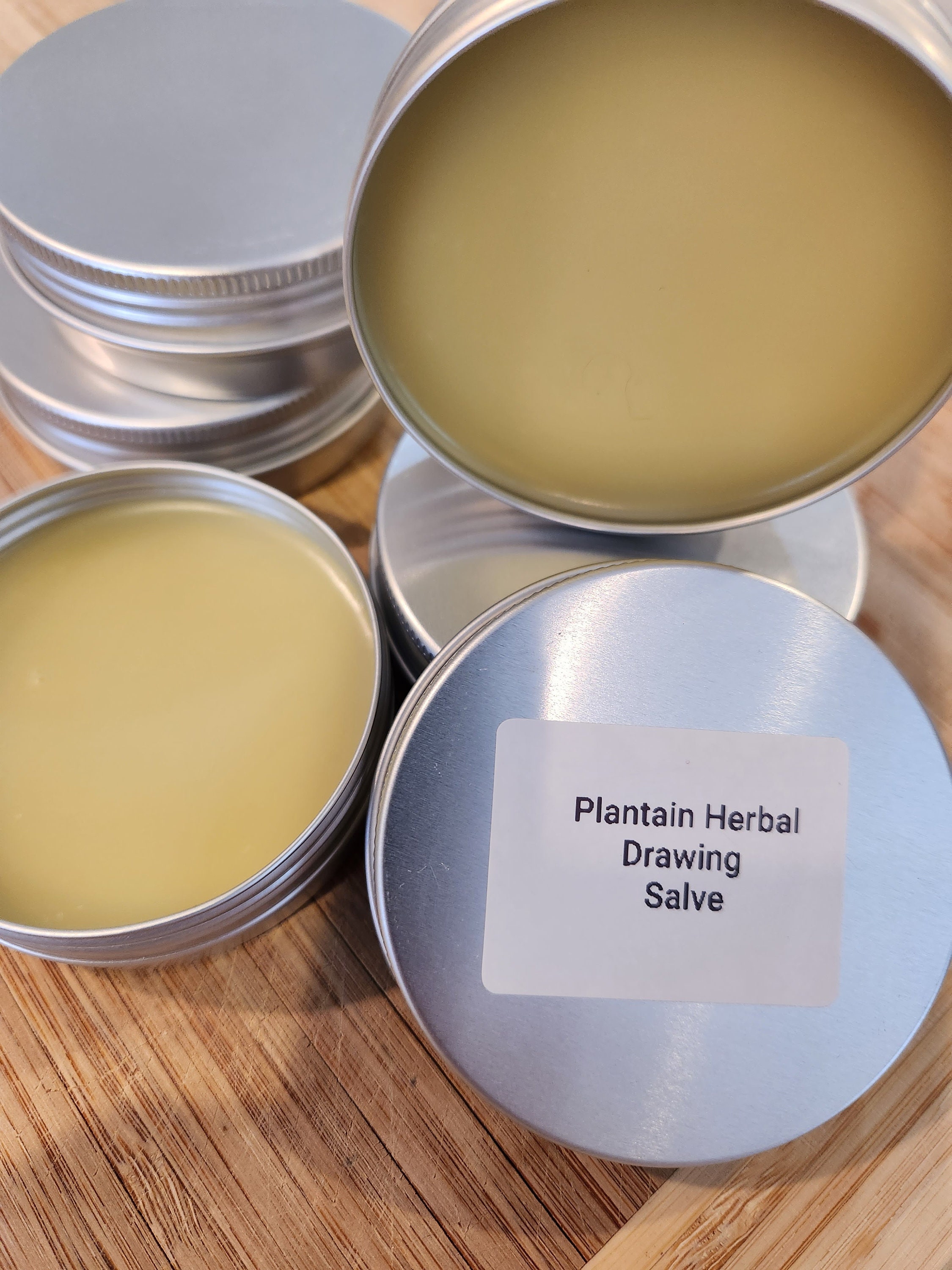 Plantain Herbal Drawing Salve Etsy