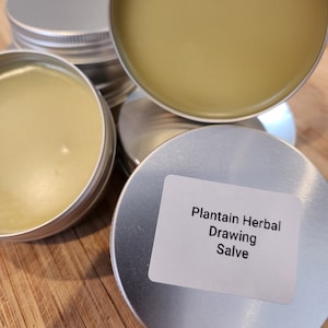 Plantain Herbal Drawing Salve