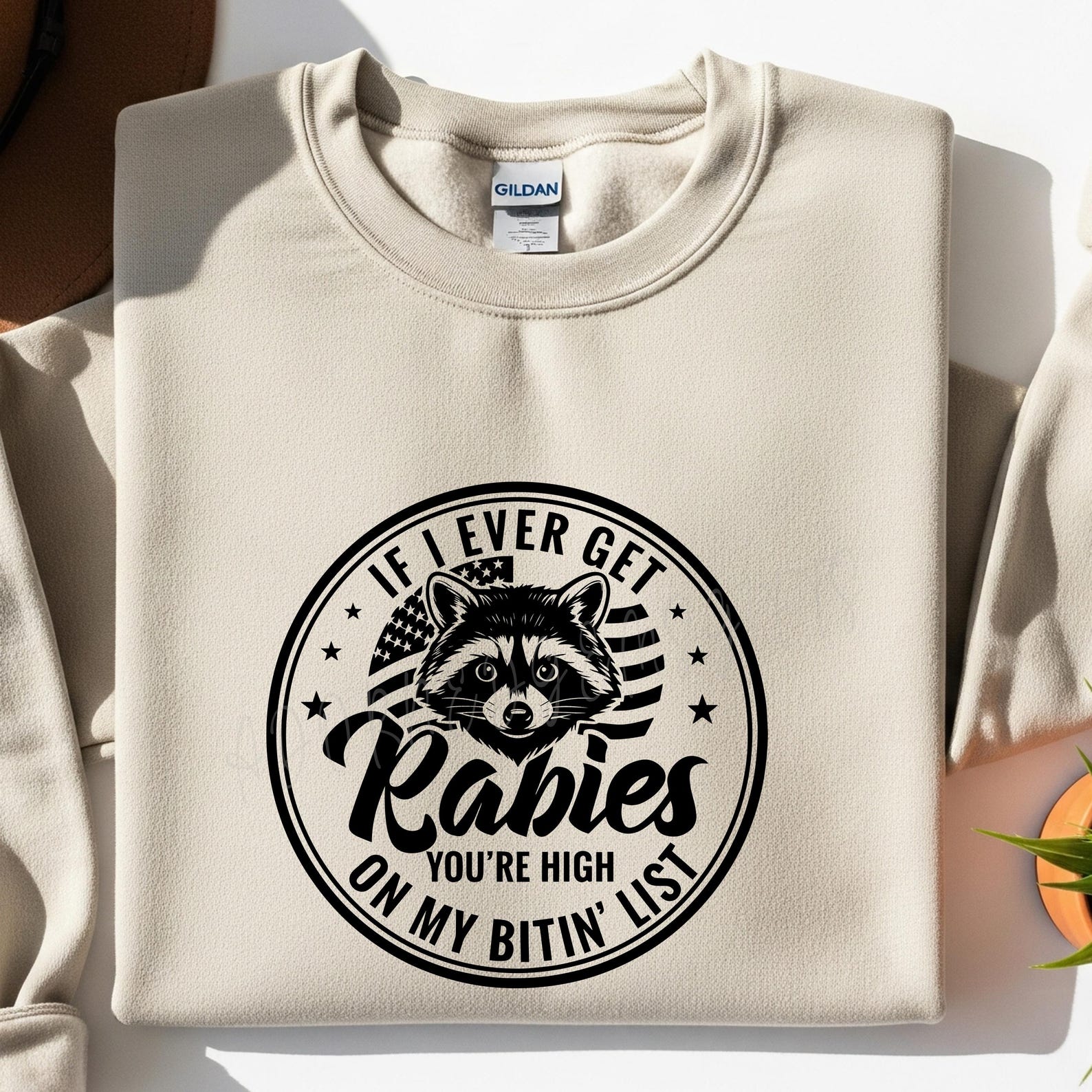 Svg Racoon Rabid Funny Raccoon Rabies SVG PNG: Bitin List Sarcastic Trash Panda American ...