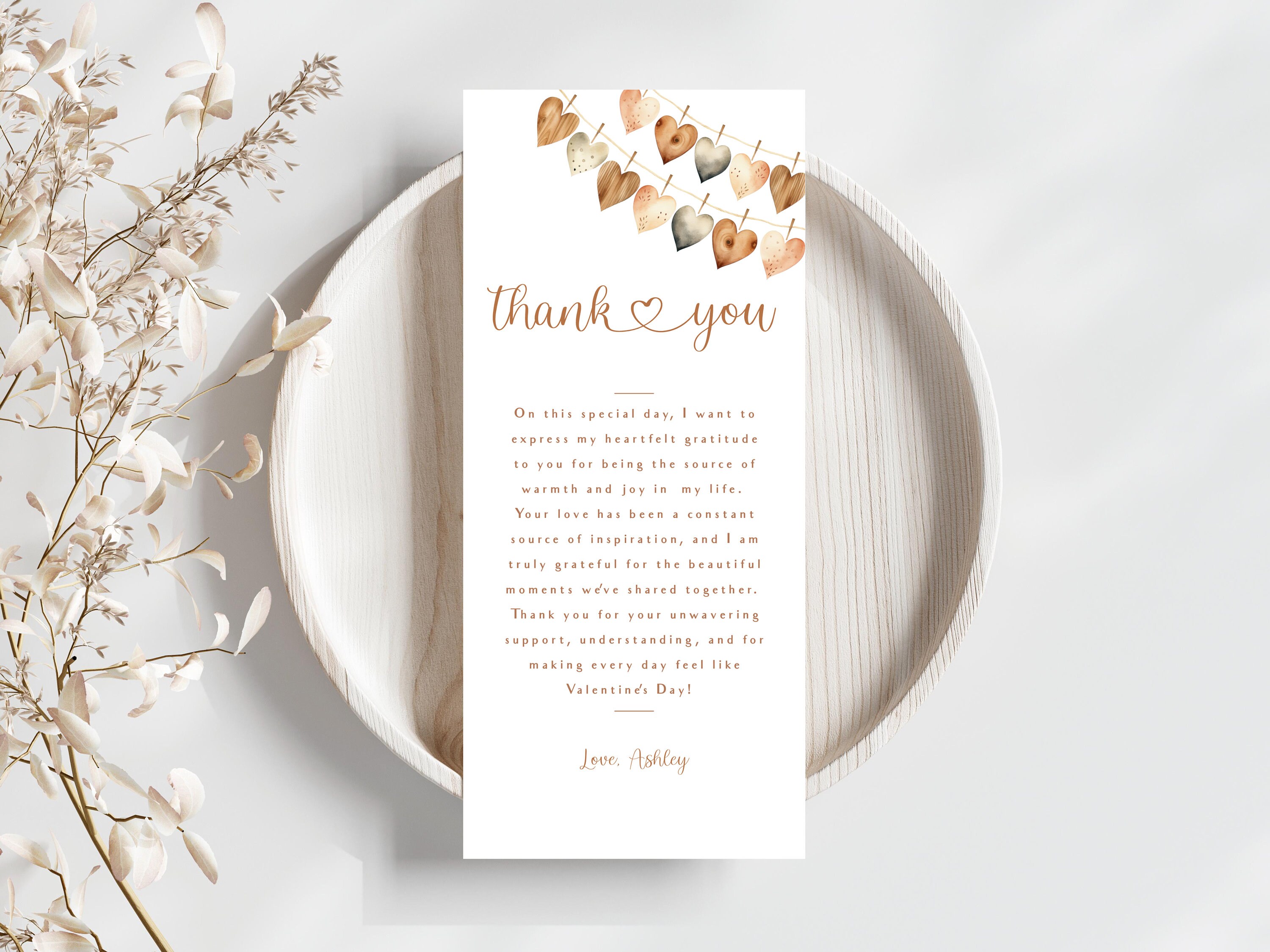 Valentine s place setting card template happy valentines day dinner