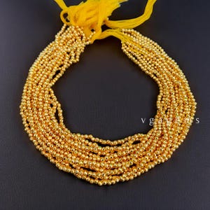 Natural Golden Pyrite Faceted Round Beads, Sparkling Golden Pyrite Loose Beads, Micro-cut Pyrite Beads For Money Attract Gemstone Beads