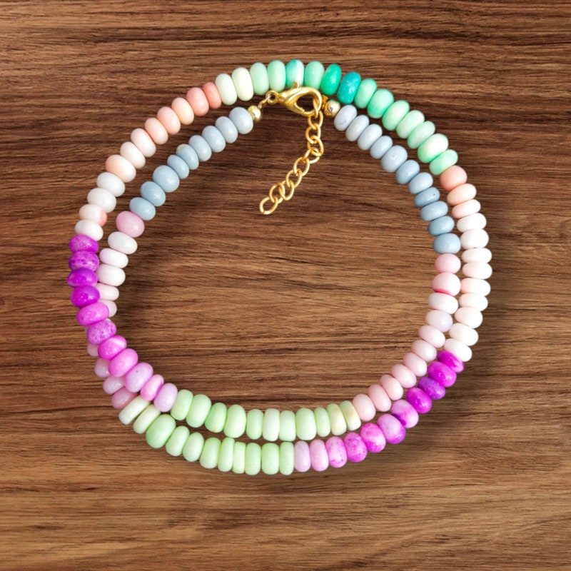 Candy Color Necklace - Etsy