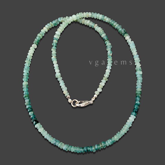Collana di perline di pirite, perle rotonde sfaccettate da 2,5 mm, 18 pollici - Italia