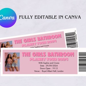 The Girls Bathroom Planet Tour 2024 Digital Ticket