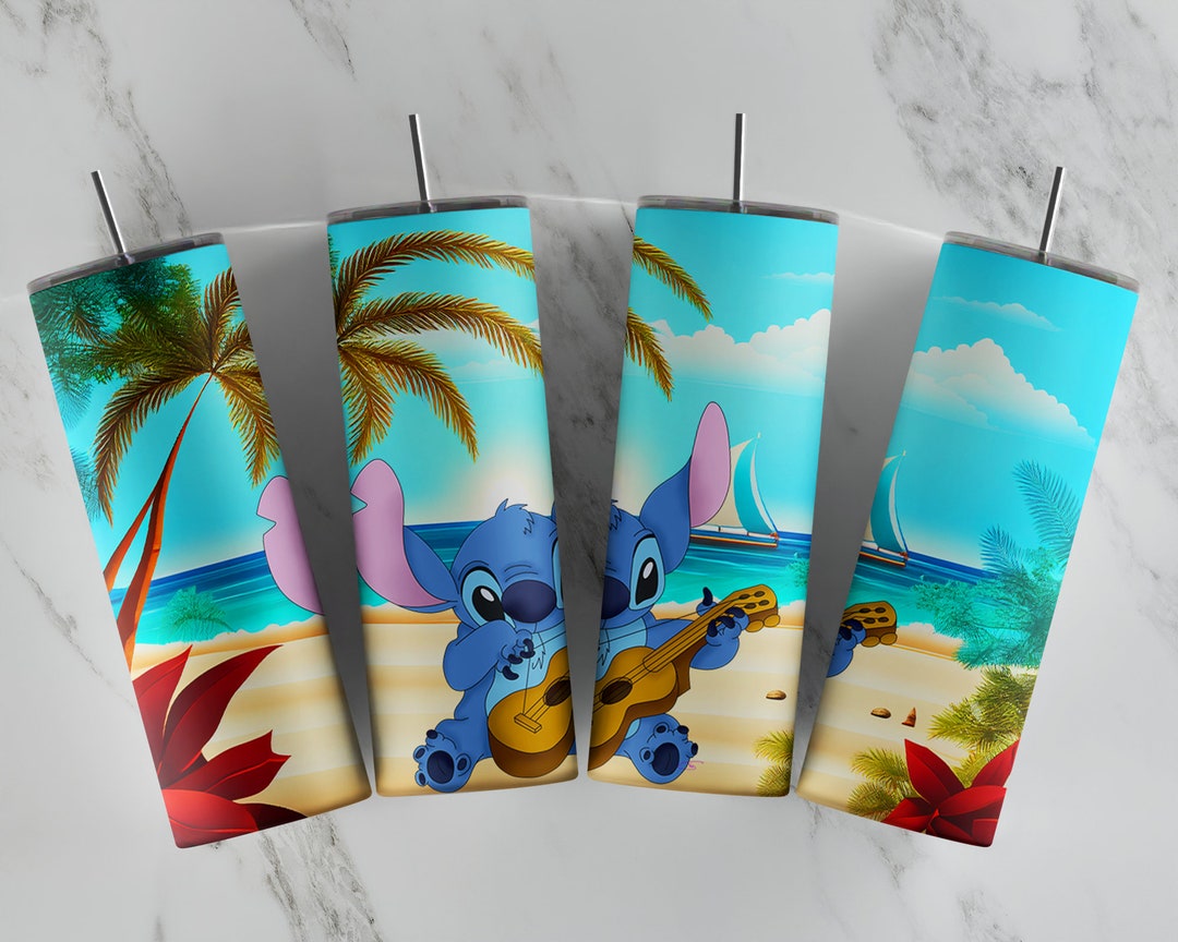 Stitch Tumbler Wrap - 20oz Straight Skinny Wrap - Beach Stitch ...