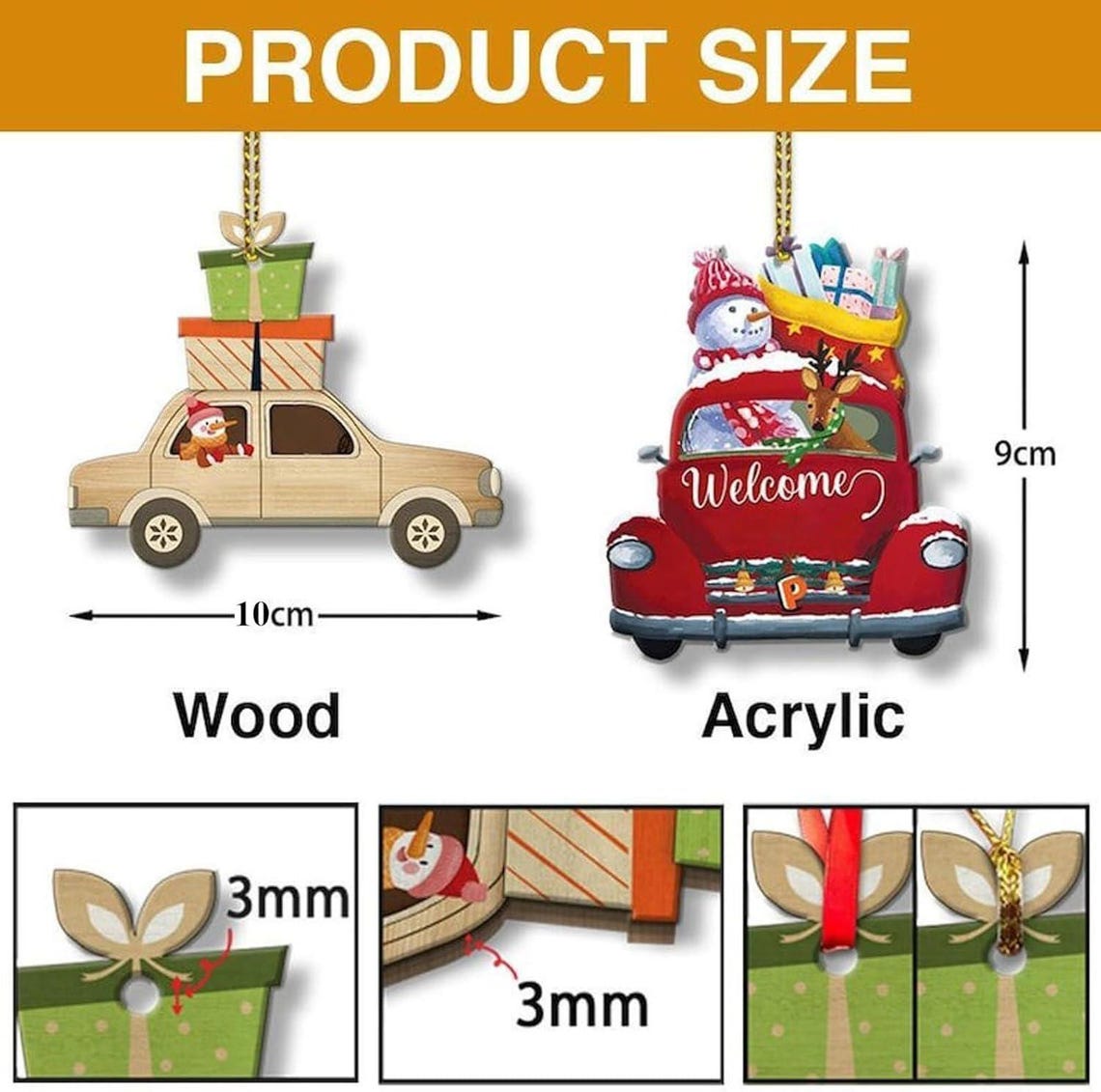 Custom Airplane Ornament, Personalized Plane Ornament, Gift for Pilot