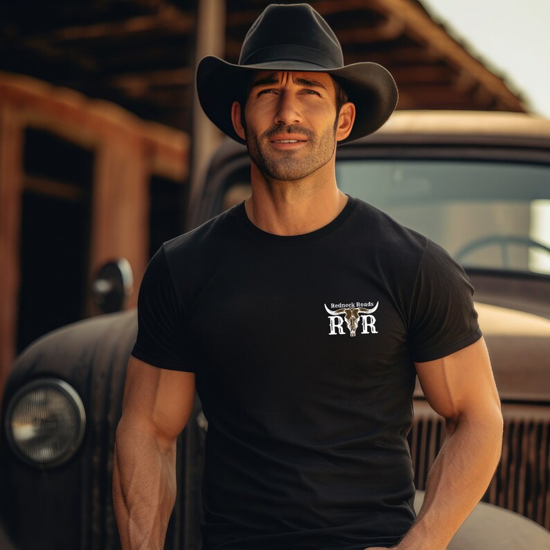 American Cowboy Saloon Tee, Western Vibes, Country Music, Graphic Tee