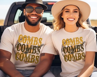 Combs Guitar Graphic Tee: Western Country Music Clothing