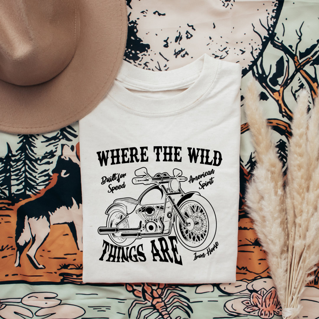 Where The Wild Things Are Men's T-Shirt - Cream, X-Large, Warner Bros Licensed, Graphic Tee