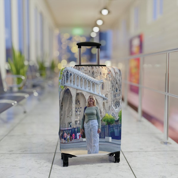 Personalized Luggage Cover Photo Travel Luggage Cover