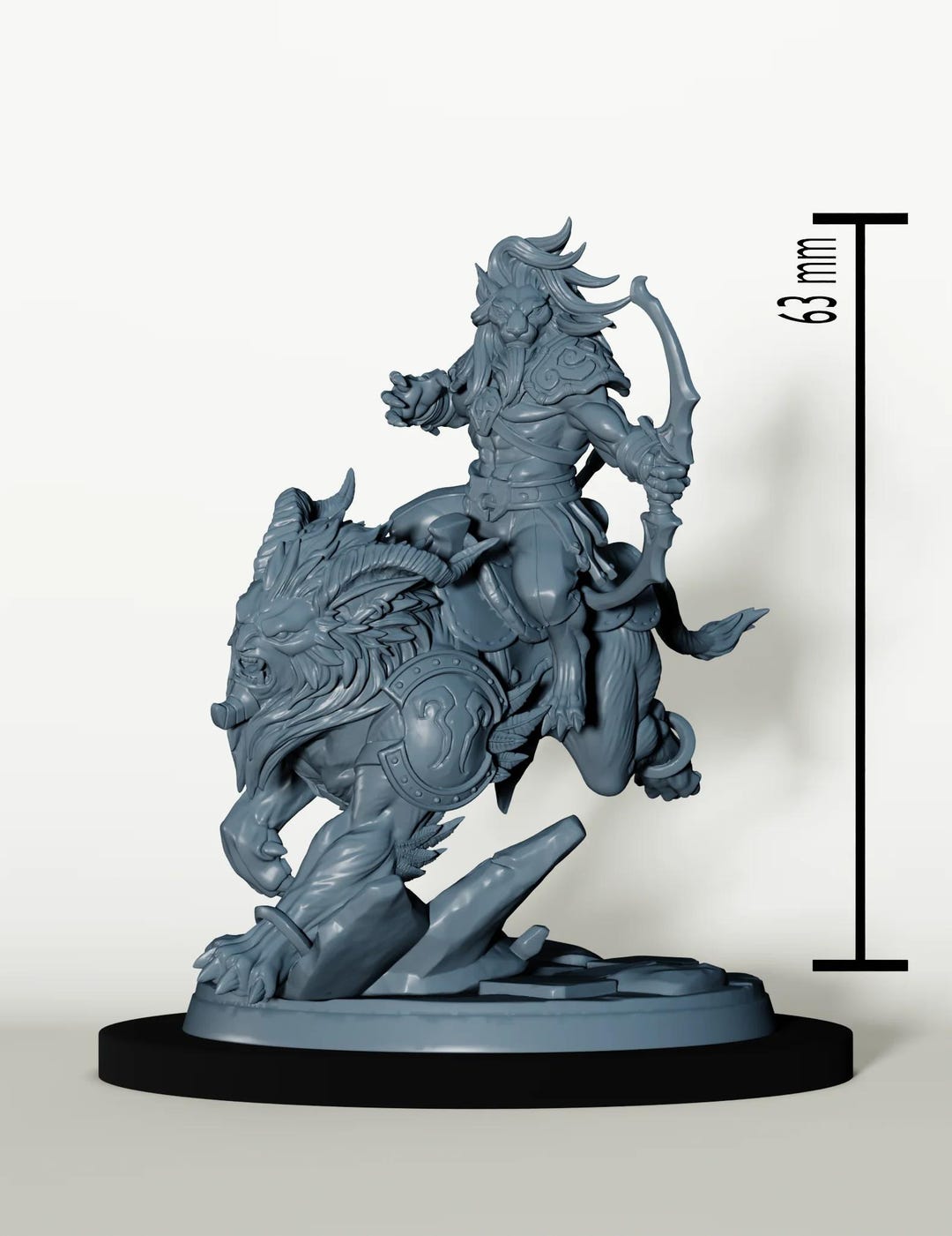 Leonin - Sphinx Riders Set - D&D Miniatures, Pathfinder 2nd Edition ...