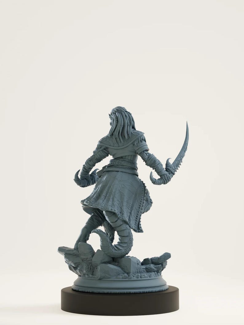 Black Drakeid Thief - Dnd Miniatures, Pathfinder 2e, Heroquest, Minis ...