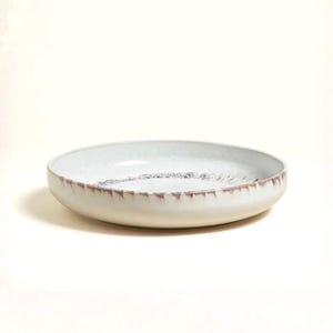 Plato de pasta de cerámica Alfama Lila de Portugal