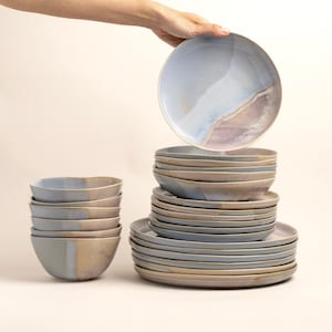 Aurora Aqua 24-delige serviesset