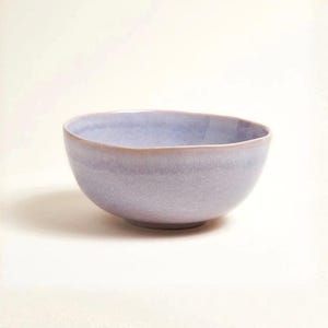 Paraíso Ceramics Lilac Cereal Bowl from Portugal