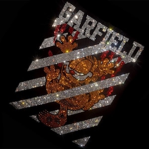Cartoon patroon Strass Transfer Bling Hot Fix Strijkijzer op Patch Motif Design Transfer