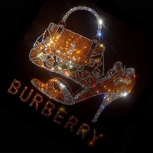 Rhinestone Transfer Bling Hot Fix Iron on Patch Motif Design Transfer,Iron on hot fix,Bling shirts,Design motif for shirts