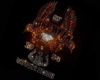 Eagle throw pillow rhinestone transfer，Eagle Rhinestone Transfer Bling Hot Fix Iron on Patch Motif Design Transfer, Iron on hot fix