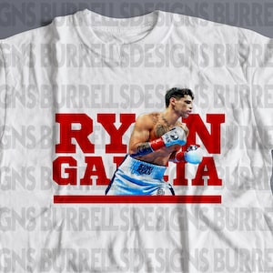 Ryan Garcia T shirt png design DTG, Sublimation, Printing