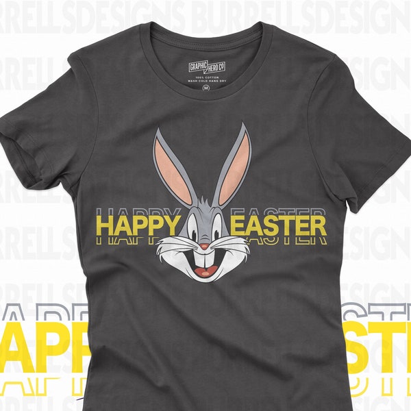 BUGS BUNNY Happy Easter Day png, customize Easter bunny png, sublimate designs download