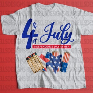 4 juli png sublimatie American Gnome, Firework Png, Sublimation Designs, Instant Download