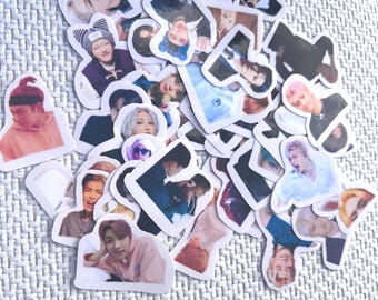 Waterdichte ATEEZ-stickers: K-Pop ventilator-laptopstickers