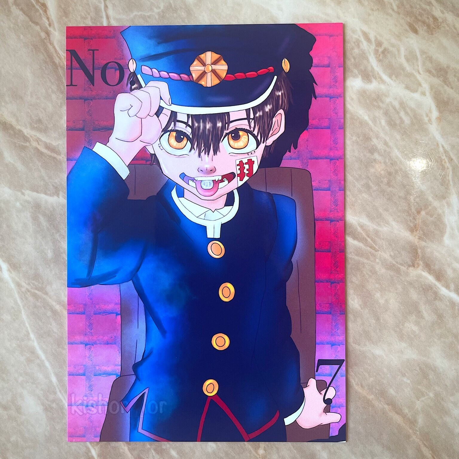 Small Anime Art Prints Genshin Impact Art Prints Etsy