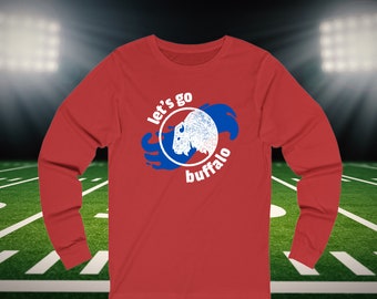Buffalo Bills Long Sleeve Tee | Let's Go Buffalo Shirt