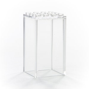 Acryl Vitrine passend für Lego® Minifiguren Display Case 4x4 mit oder ohne Platte Bild 3