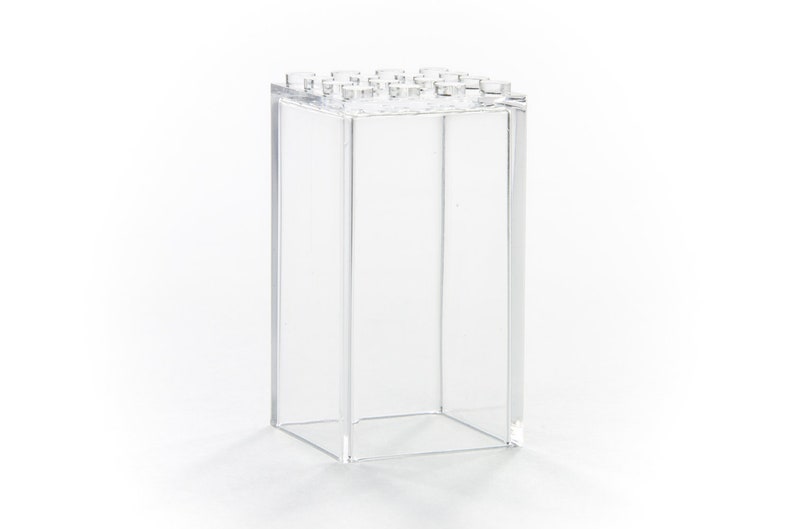 Acryl Vitrine passend für Lego® Minifiguren Display Case 4x4 mit oder ohne Platte Bild 3