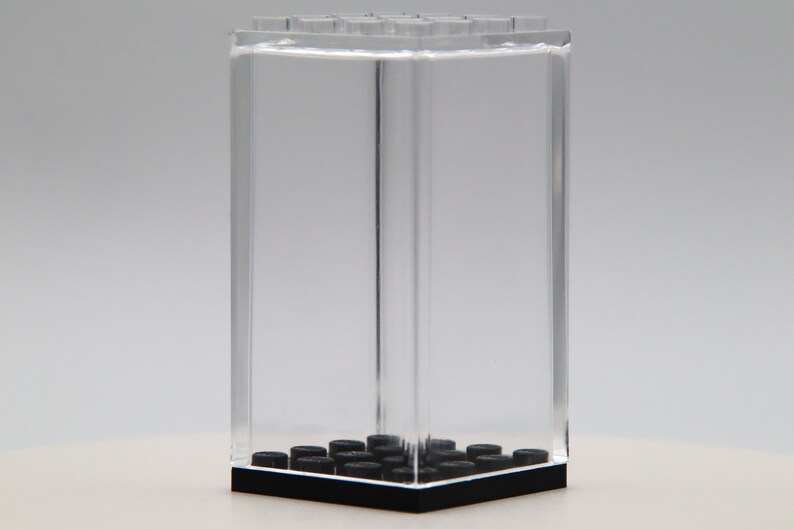 Acryl Vitrine passend für Lego® Minifiguren Display Case 4x4 mit oder ohne Platte Bild 5