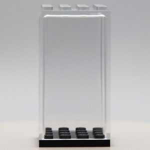 Acryl Vitrine passend für Lego® Minifiguren Display Case 4x4 mit oder ohne Platte Bild 4